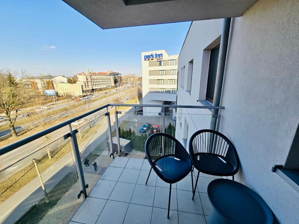 Apartament Z Widokiem Na Wawel W Centrum Miasta Cracóvia Exterior foto