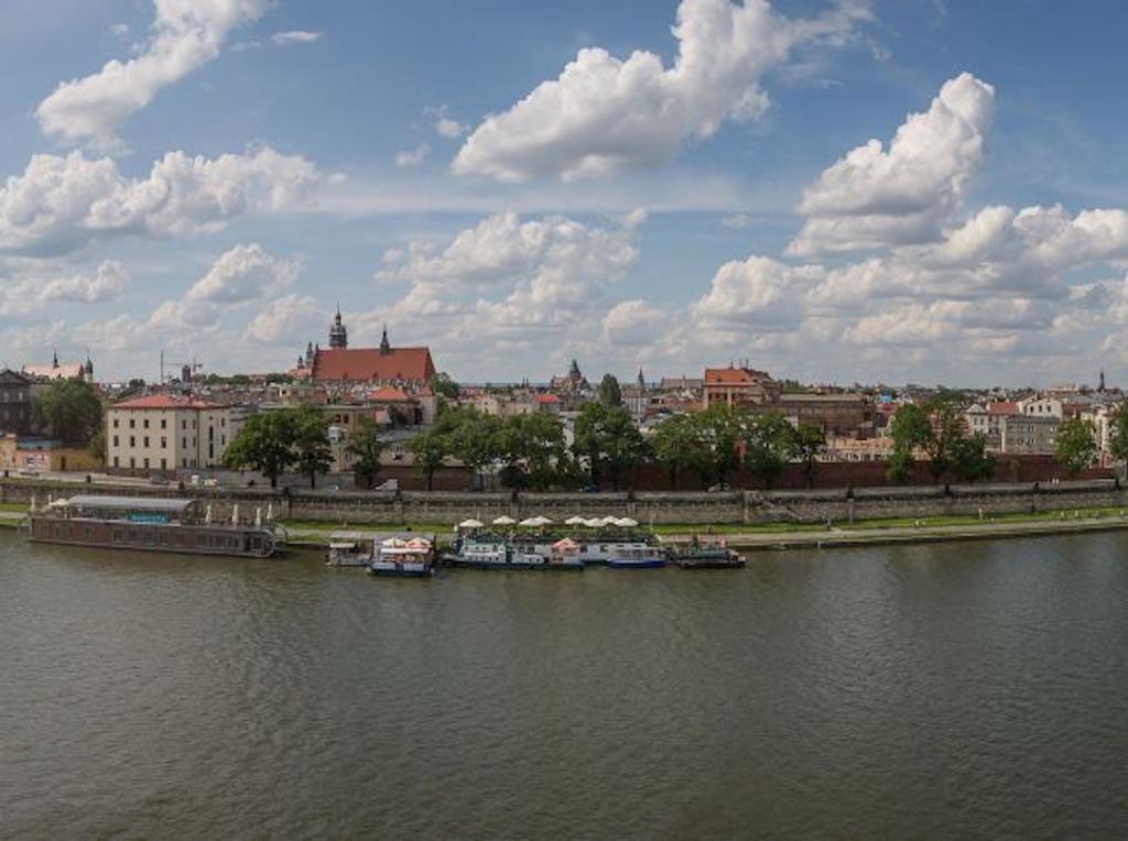 Apartament Z Widokiem Na Wawel W Centrum Miasta Cracóvia Exterior foto